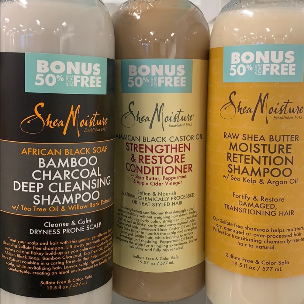 Bundle of Shea moisture products